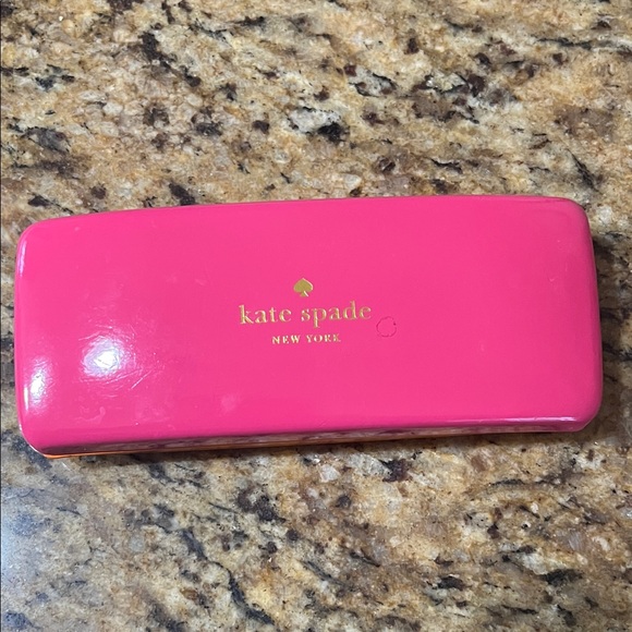 kate spade Accessories - Kate Spade Fuchsia Glasses Case